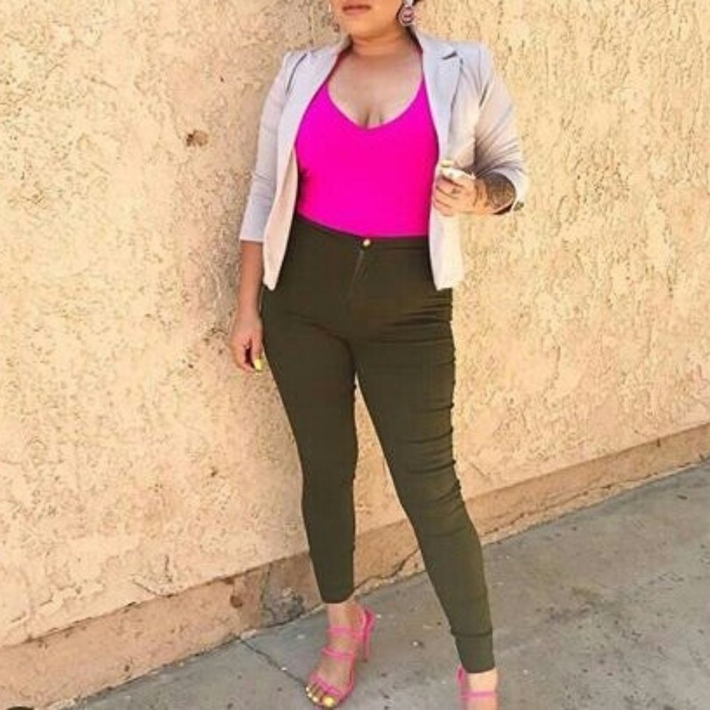 Olive Jeggings